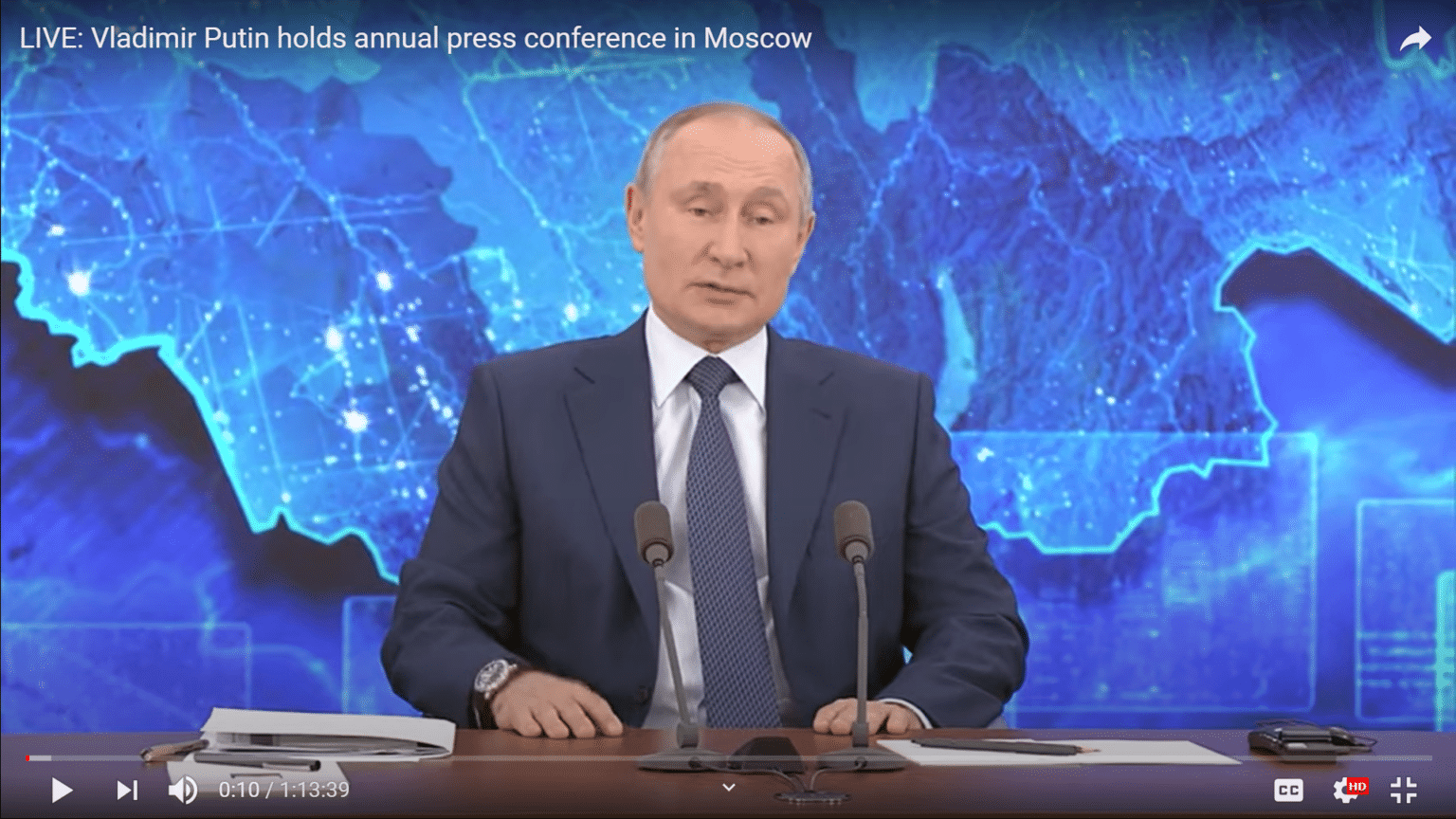 Vladimir Putins årlige pressekonferanse | Debatt1
